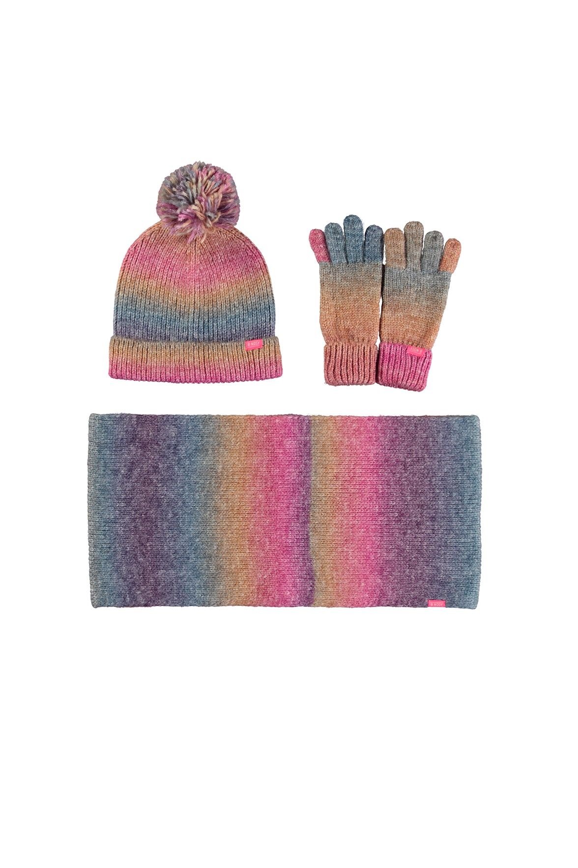 B.Nosy Girls Kids Accessories hats/scarfs/gloves Y307-5912 maat 1