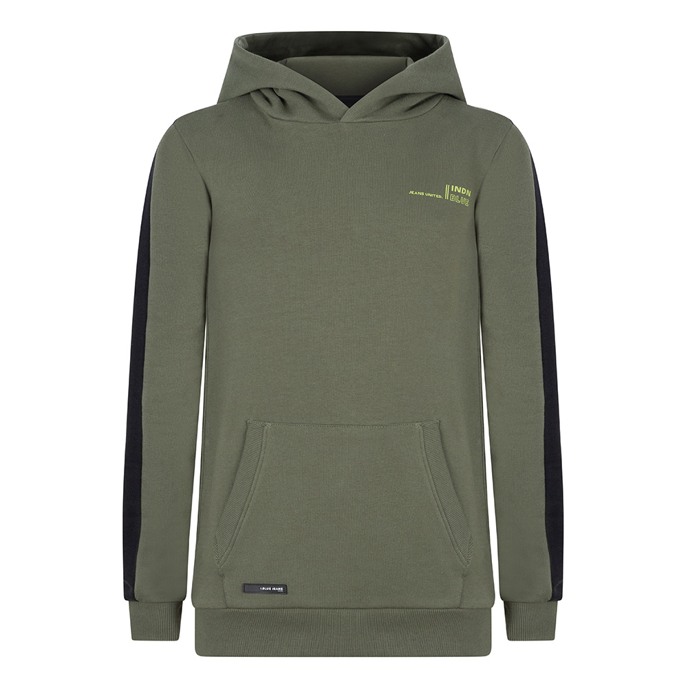 Indian Blue Jeans Jongens hoodie - Camo groen Indian Blue Jeans Jongens hoodie - Camo groen