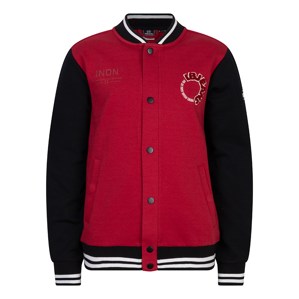 Indian Blue Jeans Jongens bomber jacket - Maroon rood Indian Blue Jeans Jongens bomber jacket - Maroon rood