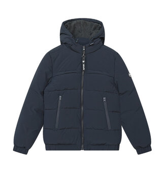 Bellaire Jongens winterjas met capuchon - Bart - Navy blauw