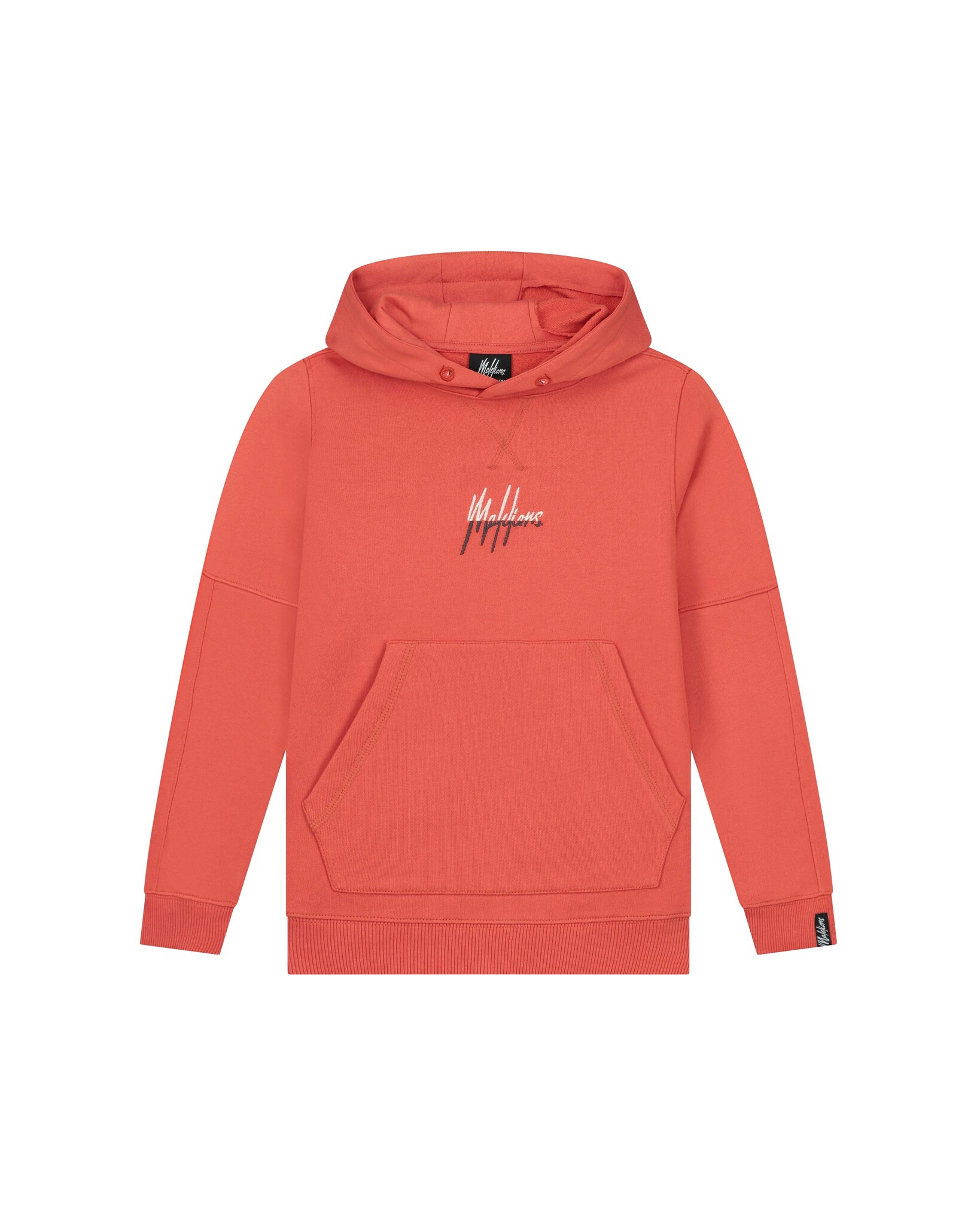 Malelions Hoodie Split essentials - Roest / Ijzer grijs Malelions Hoodie Split essentials - Roest / Ijzer grijs