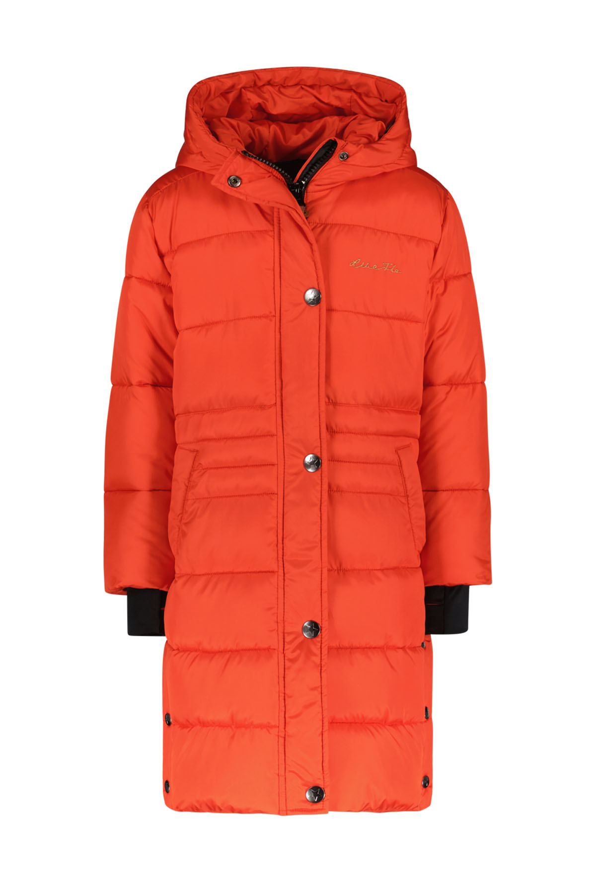 Like Flo Meisjes winterjas lang met capuchon - Pepper Like Flo Meisjes winterjas lang met capuchon - Pepper
