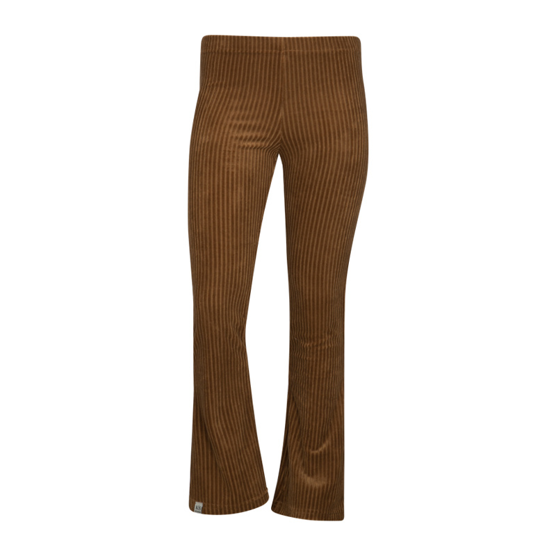KIEstone Meisjes flair broek - Flair - Bruin KIEstone Meisjes flair broek - Flair - Bruin