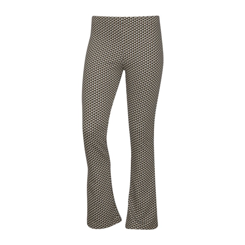 KIEstone Meisjes flair broek - Flair - Zwart zand KIEstone Meisjes flair broek - Flair - Zwart zand