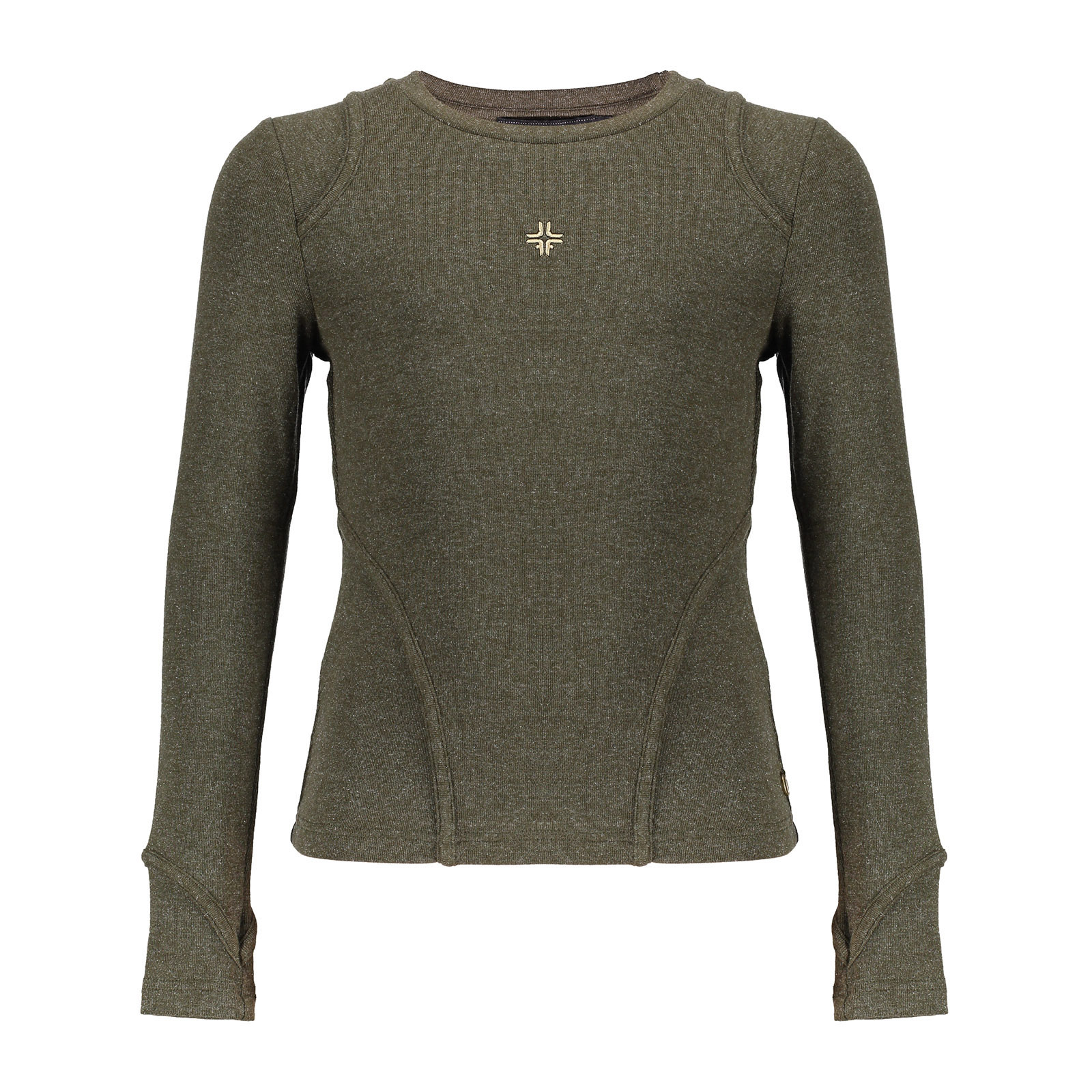 Frankie & Liberty Meisjes shirt - Kate - Olijf groen Frankie & Liberty Meisjes shirt - Kate - Olijf groen