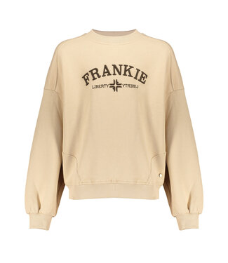 Frankie & Liberty Meisjes sweat shirt - Kymora C - Zand