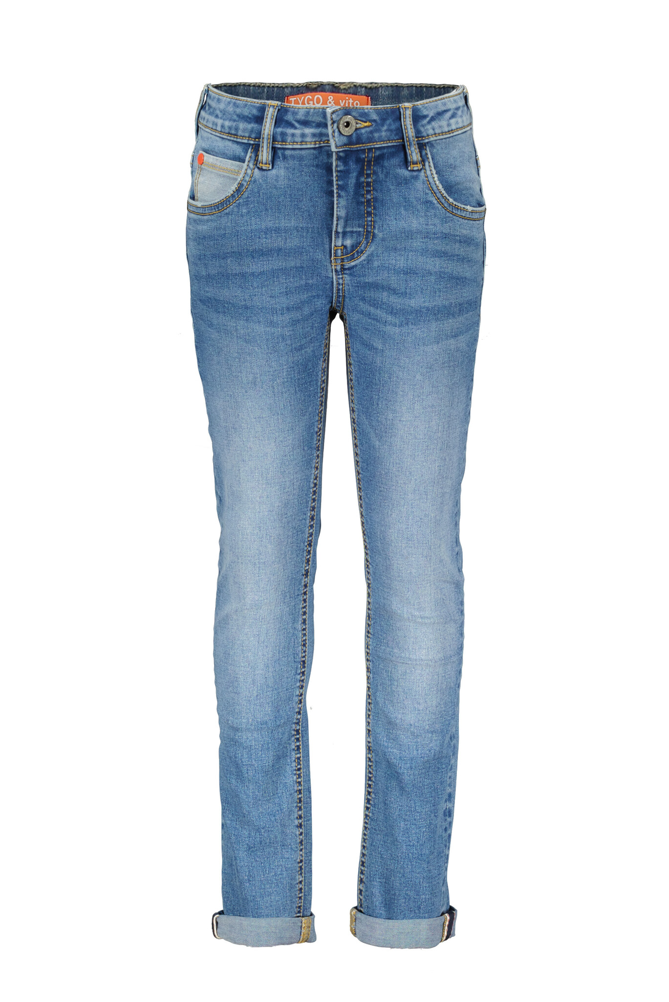 Jongens jeans broek stretch skinny fit - Pat - Medium used