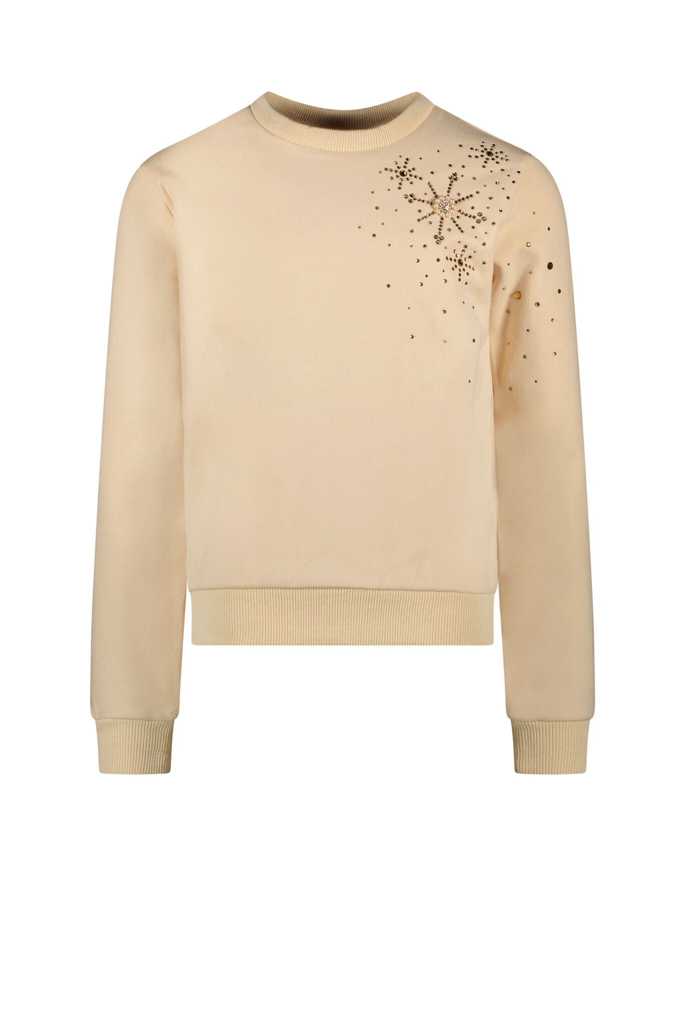 Le Chic Meisjes sweater - Odina - Pearled ivory