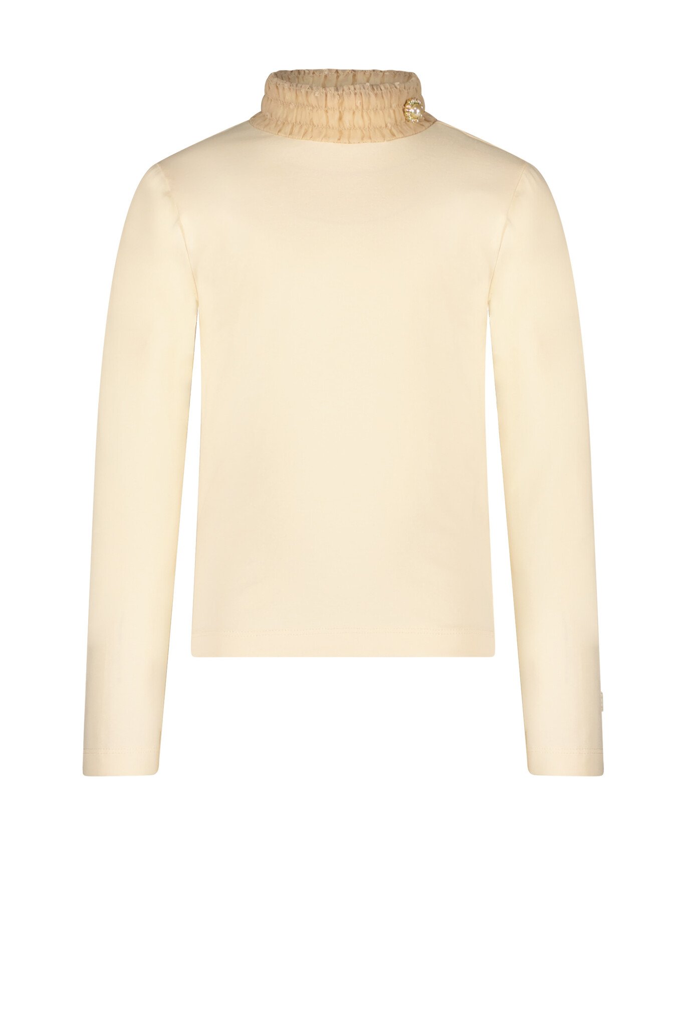 Le Chic C308-5420 Meisjes T-shirt - Pearled Ivory - Maat 152
