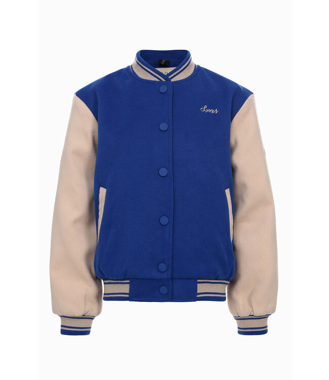 LOOXS 10sixteen Meisjes baseball vest - Blauw