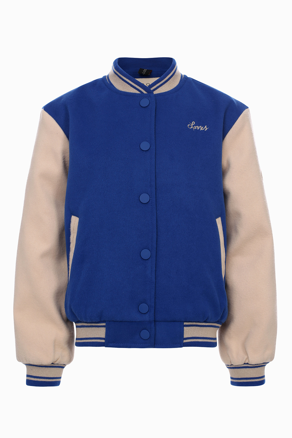 LOOXS 10sixteen Meisjes baseball vest - Blauw