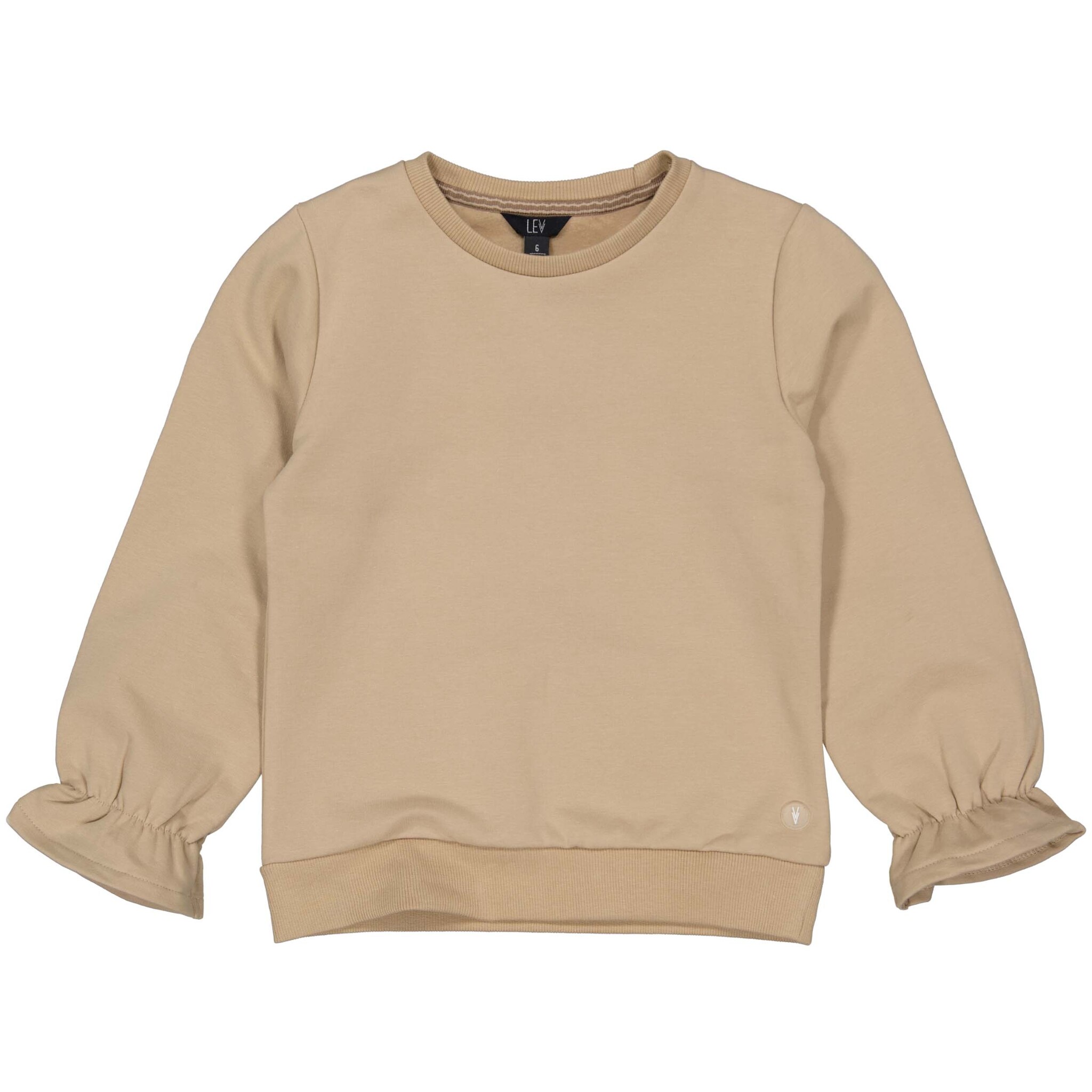 LEVV Little Meisjes sweater - Georgia - Zand nomade LEVV Little Meisjes sweater - Georgia - Zand nomade