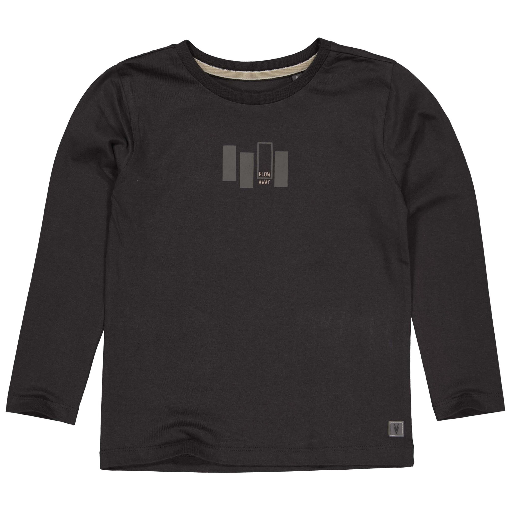 LEVV Little Jongens shirt - George - Raaf grijs LEVV Little Jongens shirt - George - Raaf grijs