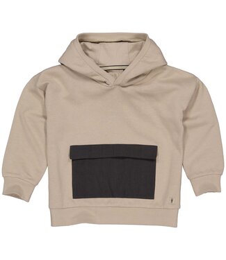 LEVV Little Jongens sweater - Giel - Taupe