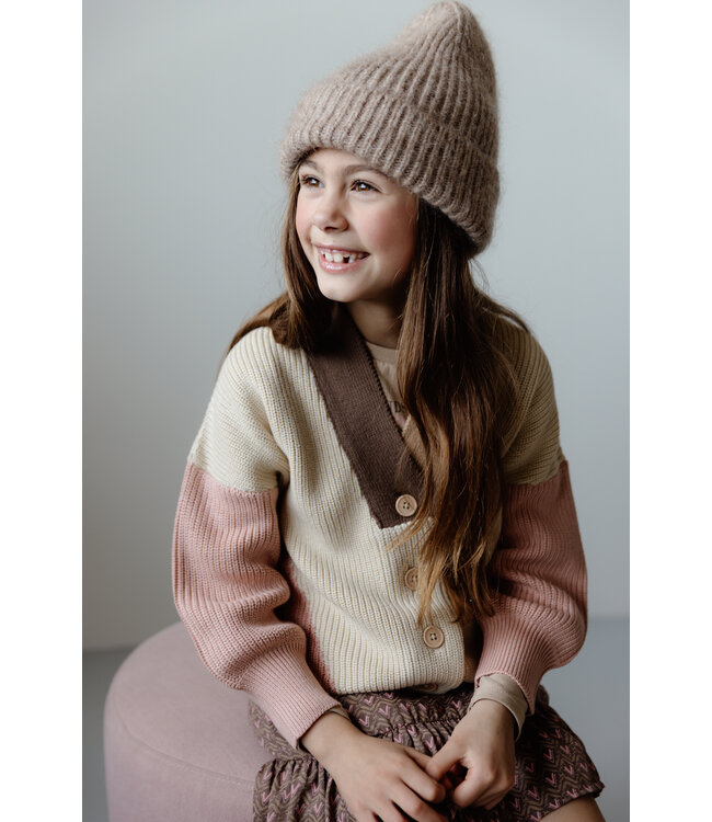 LEVV Meisjes rok - Finou - AOP VV zand