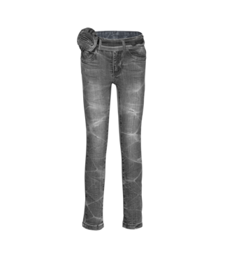 Dutch Dream denim Meisjes skinny jeans broek Ngombe - Grijs