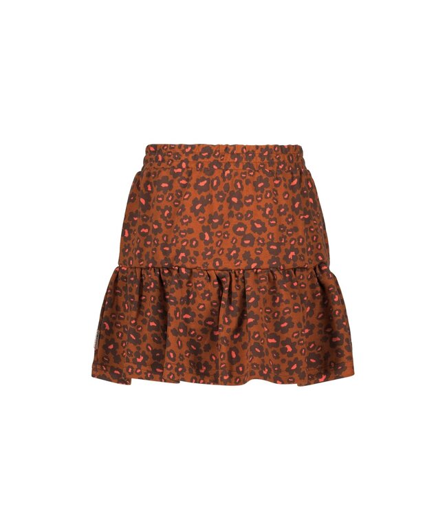 B.Nosy Meisjes rok bruin - Birgit - Panter beyond AOP