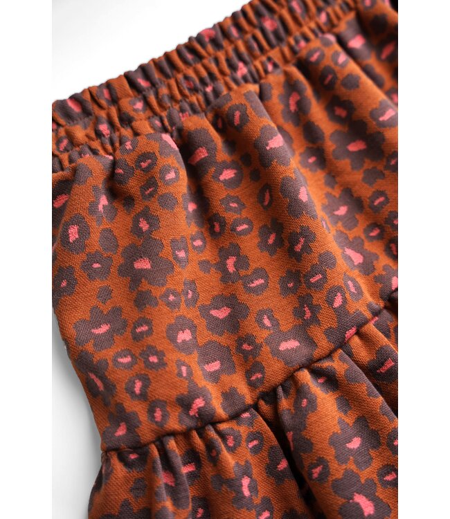 B.Nosy Meisjes rok bruin - Birgit - Panter beyond AOP