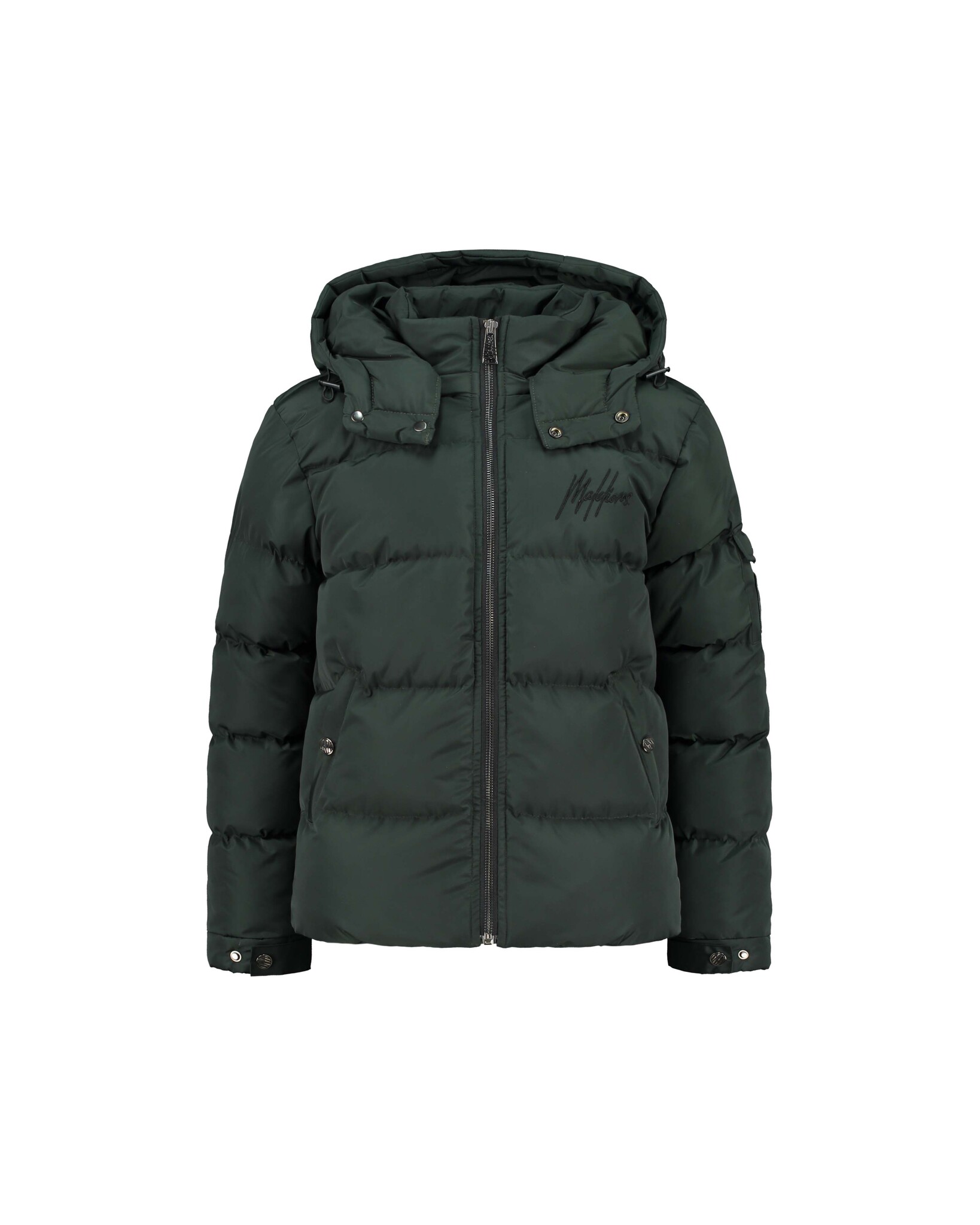 Malelions Winterjas Donn puffer - Donker groen Malelions Winterjas Donn puffer - Donker groen