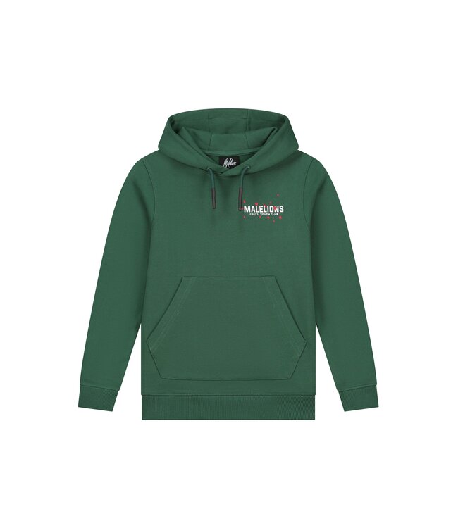 Malelions Hoodie Youth club - Donker groen