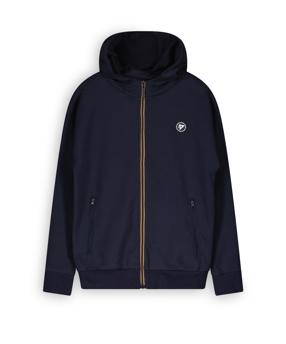 Bellaire Jongens vest met capuchon - Navy blauw Bellaire Jongens vest met capuchon - Navy blauw