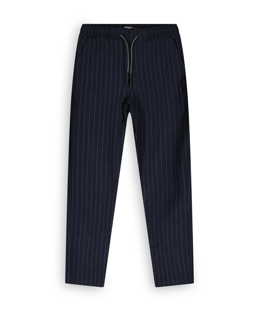 Bellaire Jongens broek krijtstreep - Navy blauw