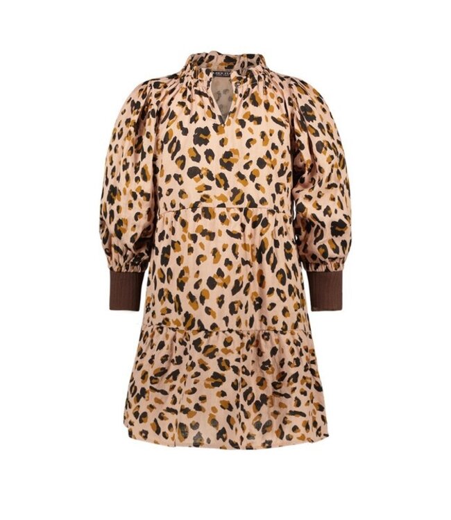 Like Flo Meisjes jurk maxi AOP - Animal