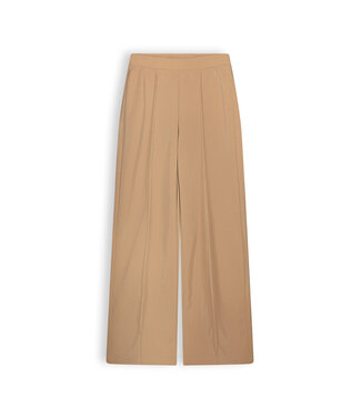 NoBell Meisjes broek palazzo pique - Sinus - Beige