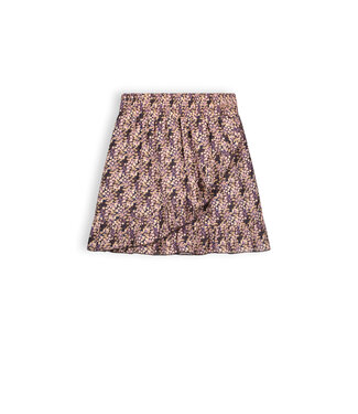 NoBell Meisjes rok print - Nuria - Donker roast bruin