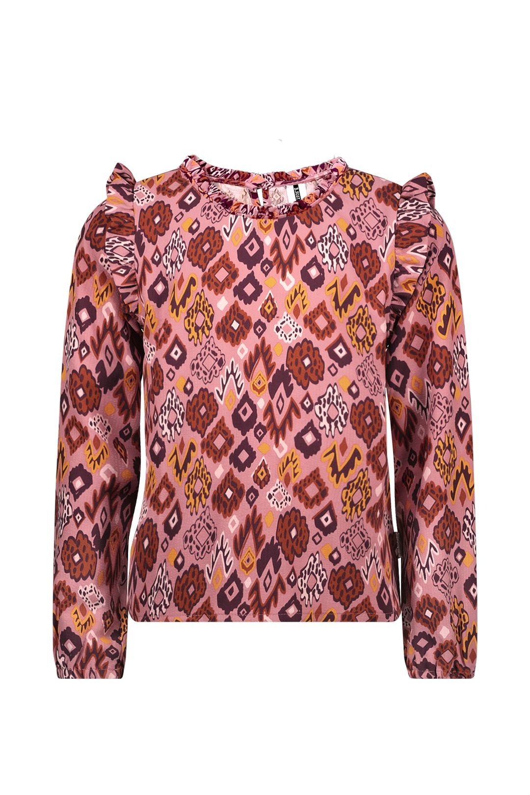 Meisjes blouse roze - Philou - Pleasant AOP