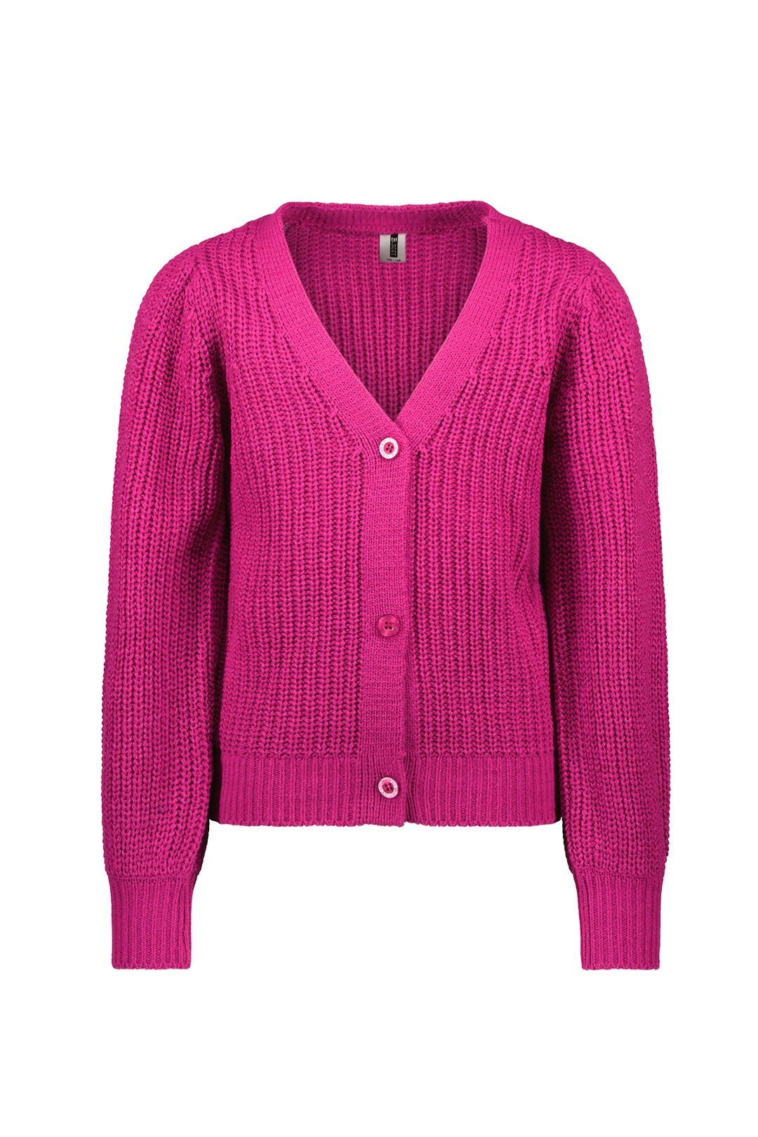 B.Nosy Meisjes vest roze - Ariane - Festival fuchsia