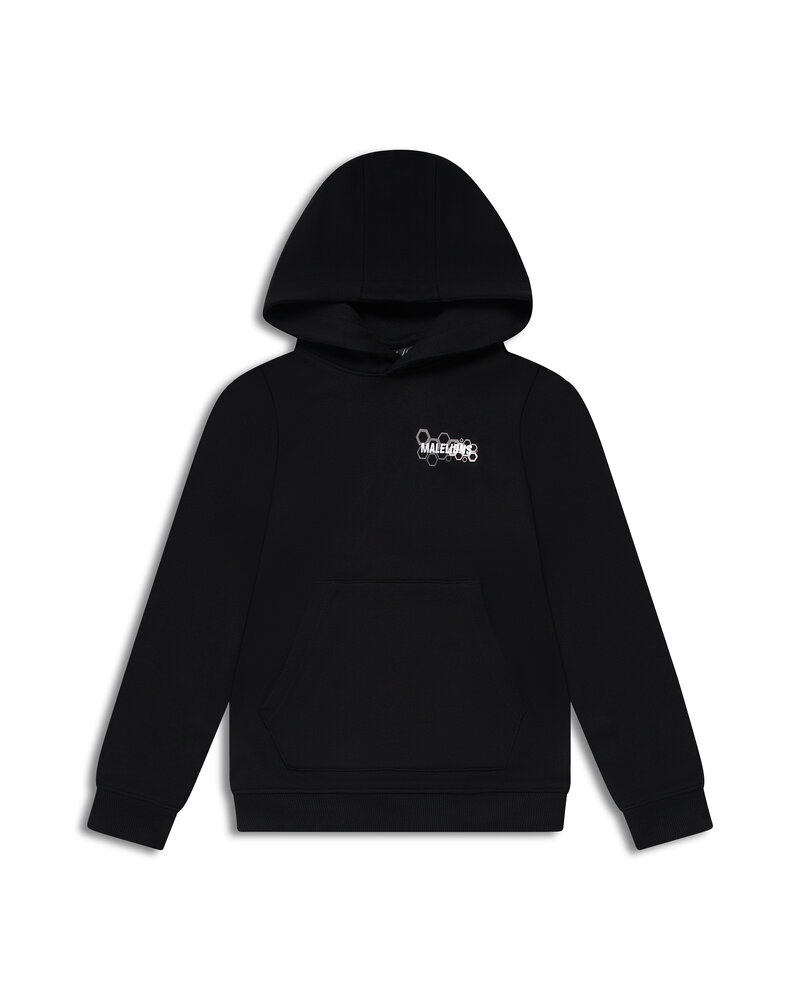 Malelions Hoodie Borders - Zwart Malelions Hoodie Borders - Zwart