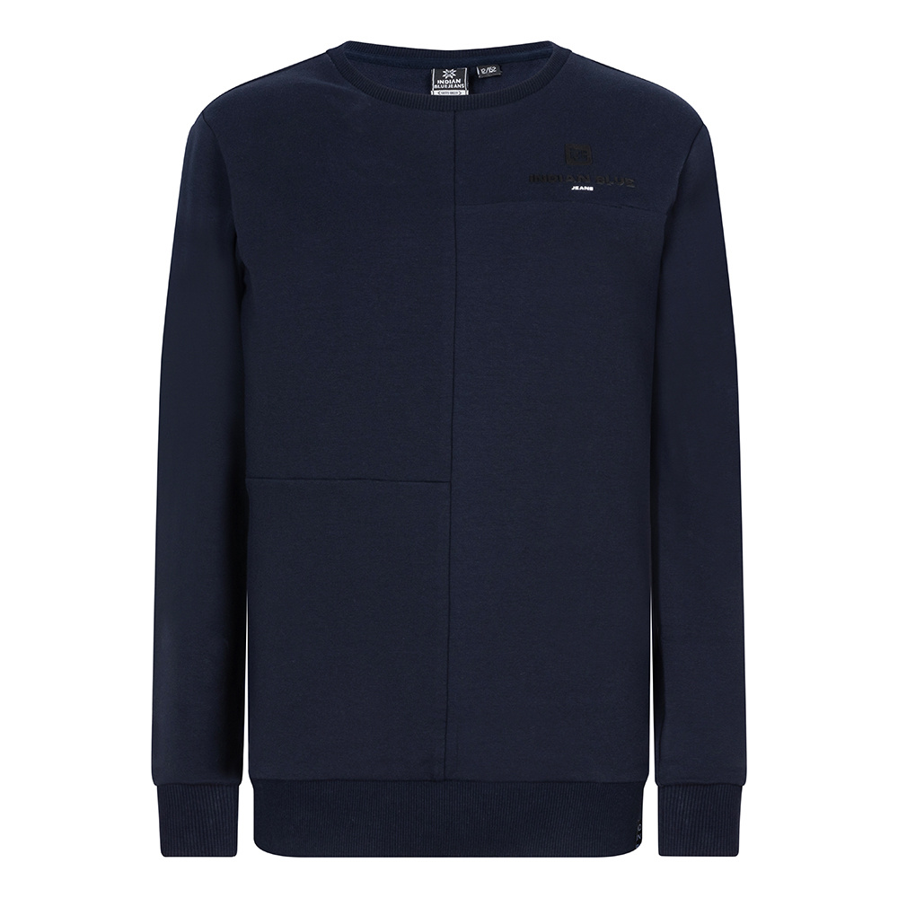 Indian Blue Jeans Jongens sweater - Donker blauw Indian Blue Jeans Jongens sweater - Donker blauw