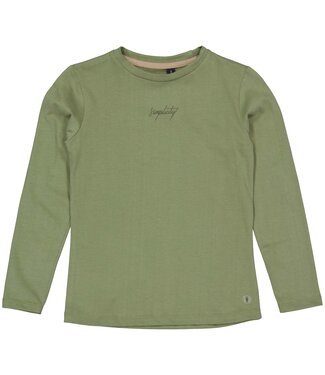 LEVV Meisjes shirt - Fanib - Olijf groen
