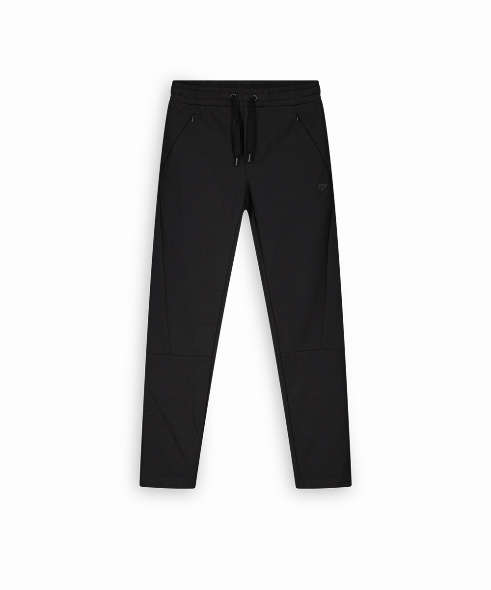 Bellaire jongens joggingbroek met ritzen in broekzakken Jet Black