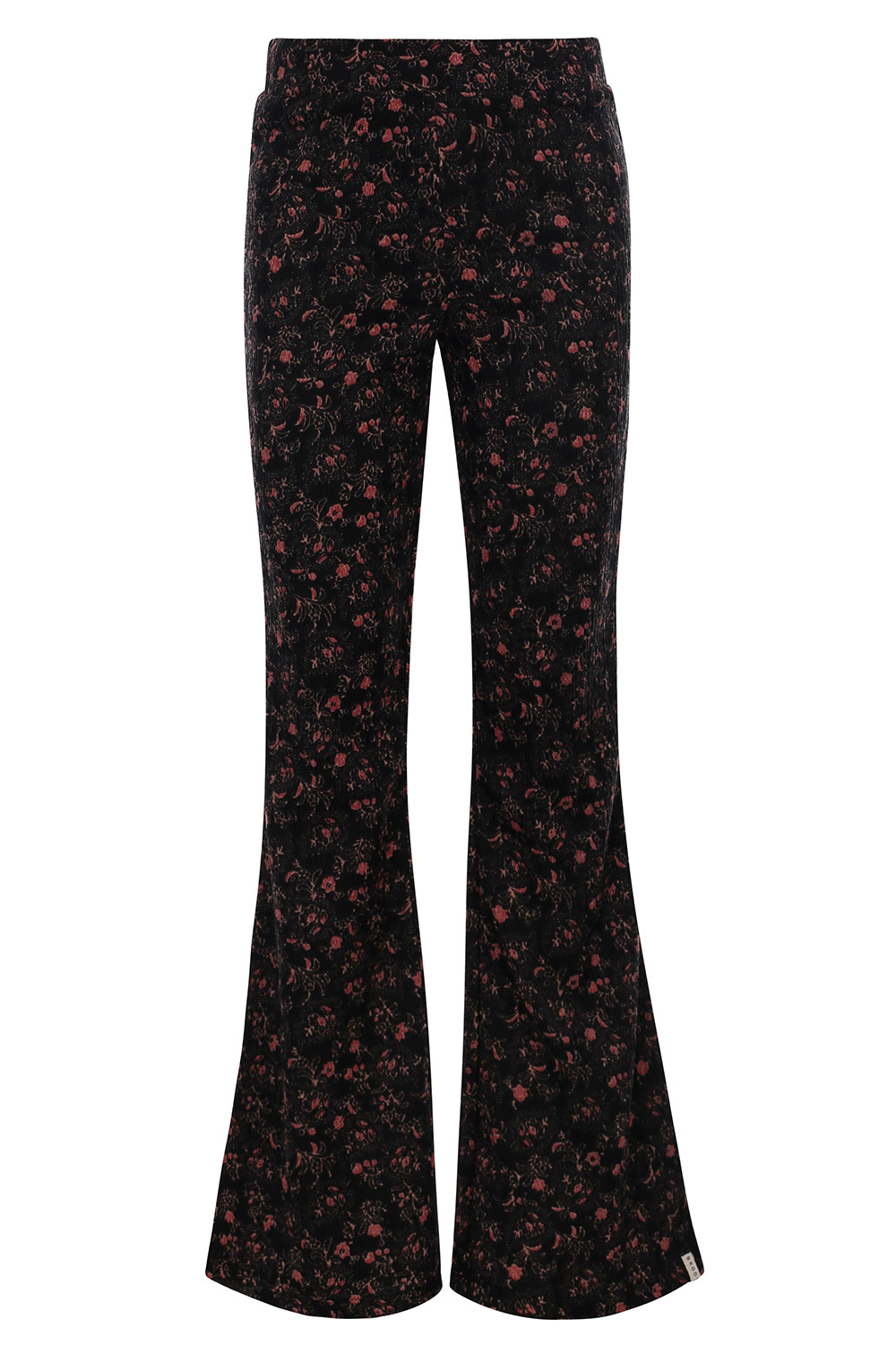 LOOXS Little Meisjes flair broek crinkle - Romantic bloemen