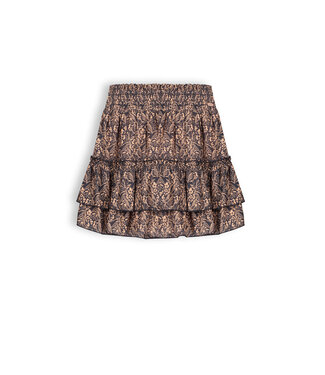 NoBell Meisjes rok print - Najak - Animal bruin