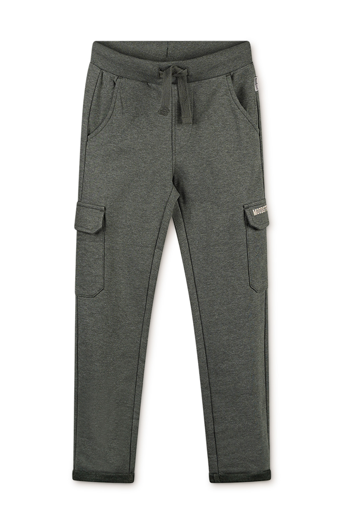 Moodstreet Jongens sweat broek cargo - Deep forest Moodstreet Jongens sweat broek cargo - Deep forest