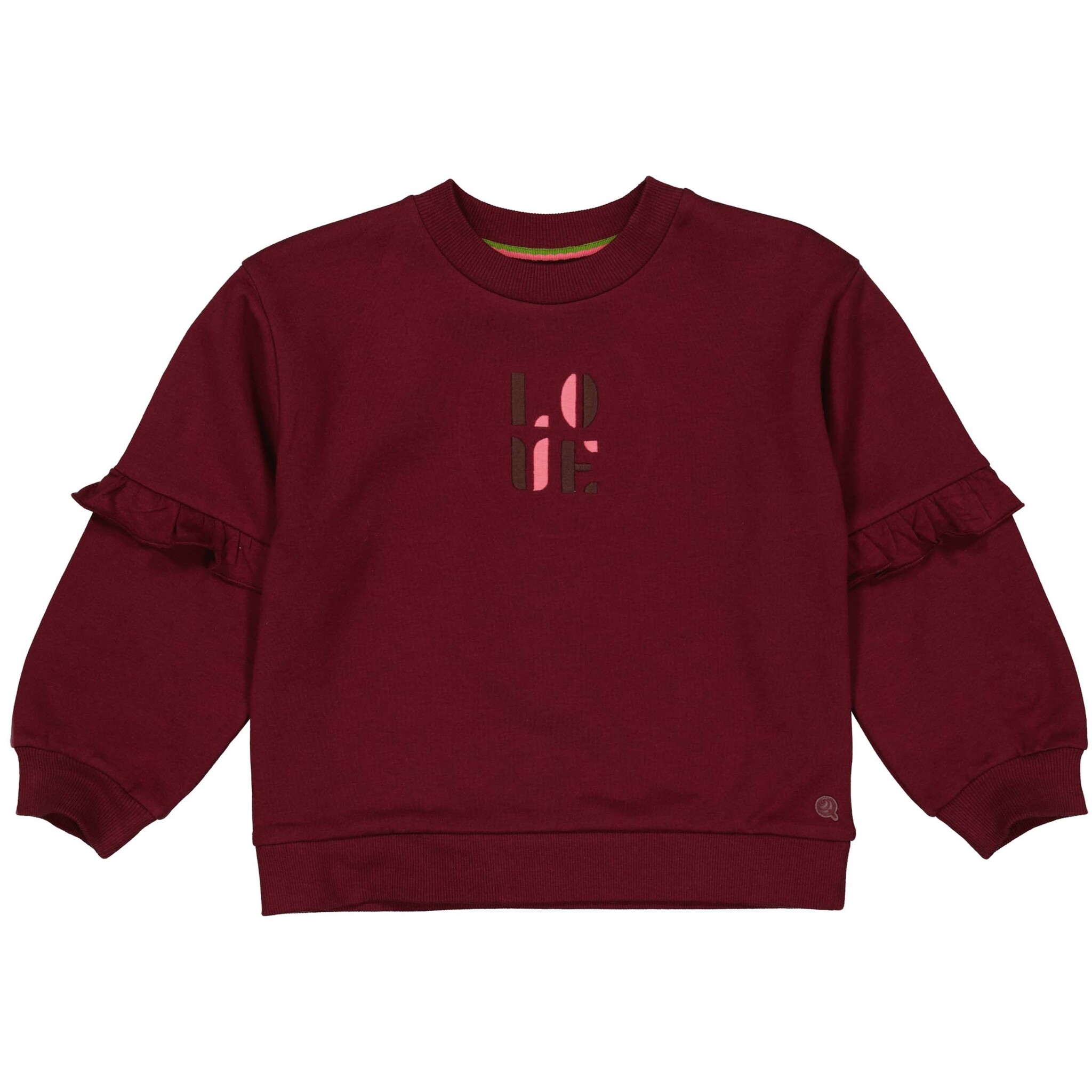Quapi Meisjes sweater - Alisia - Bordeaux Quapi Meisjes sweater - Alisia - Bordeaux