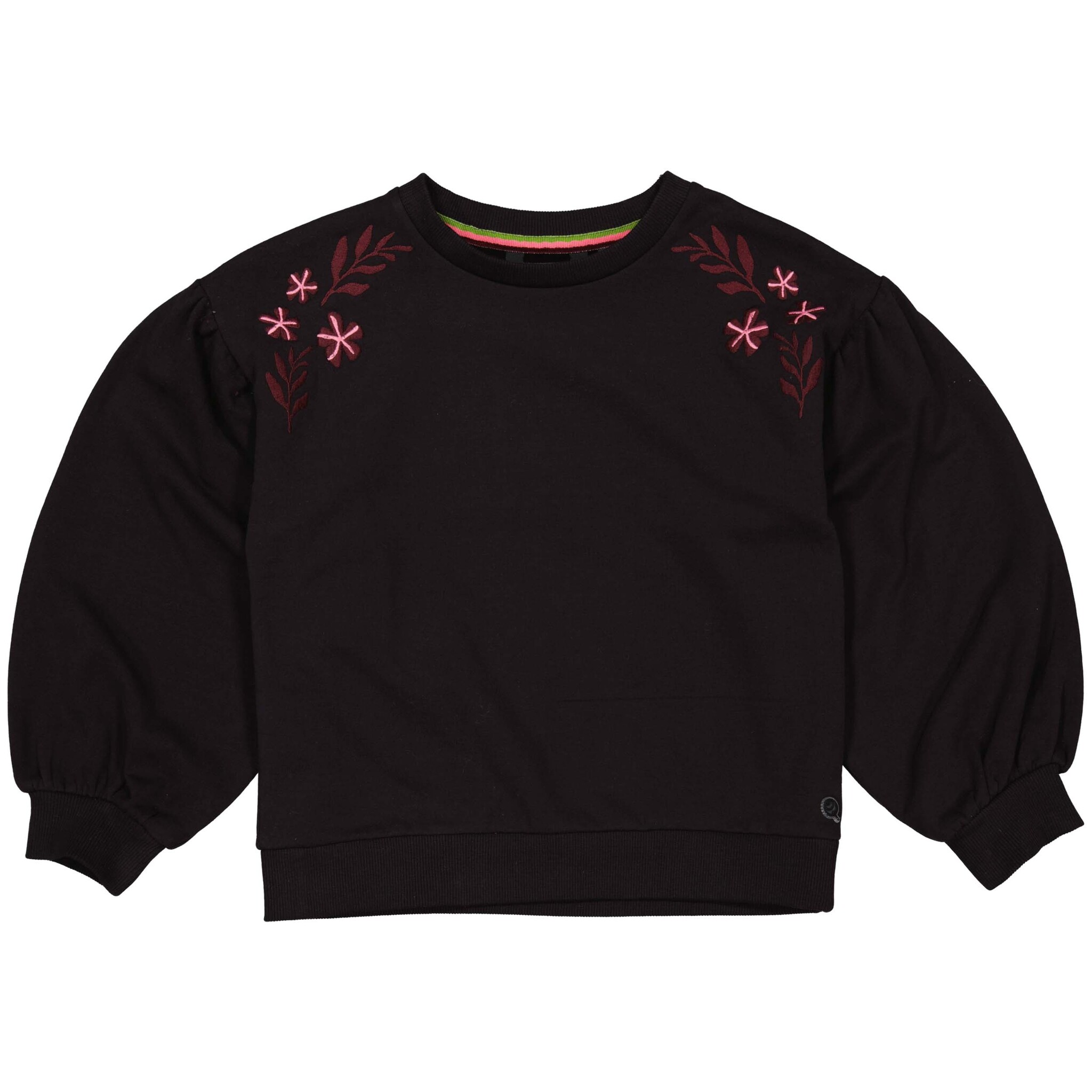 Quapi Meisjes sweater - Amely - Zwart