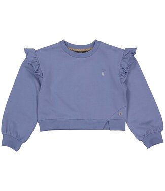 LEVV Little Meisjes sweater - Grace - Maan blauw
