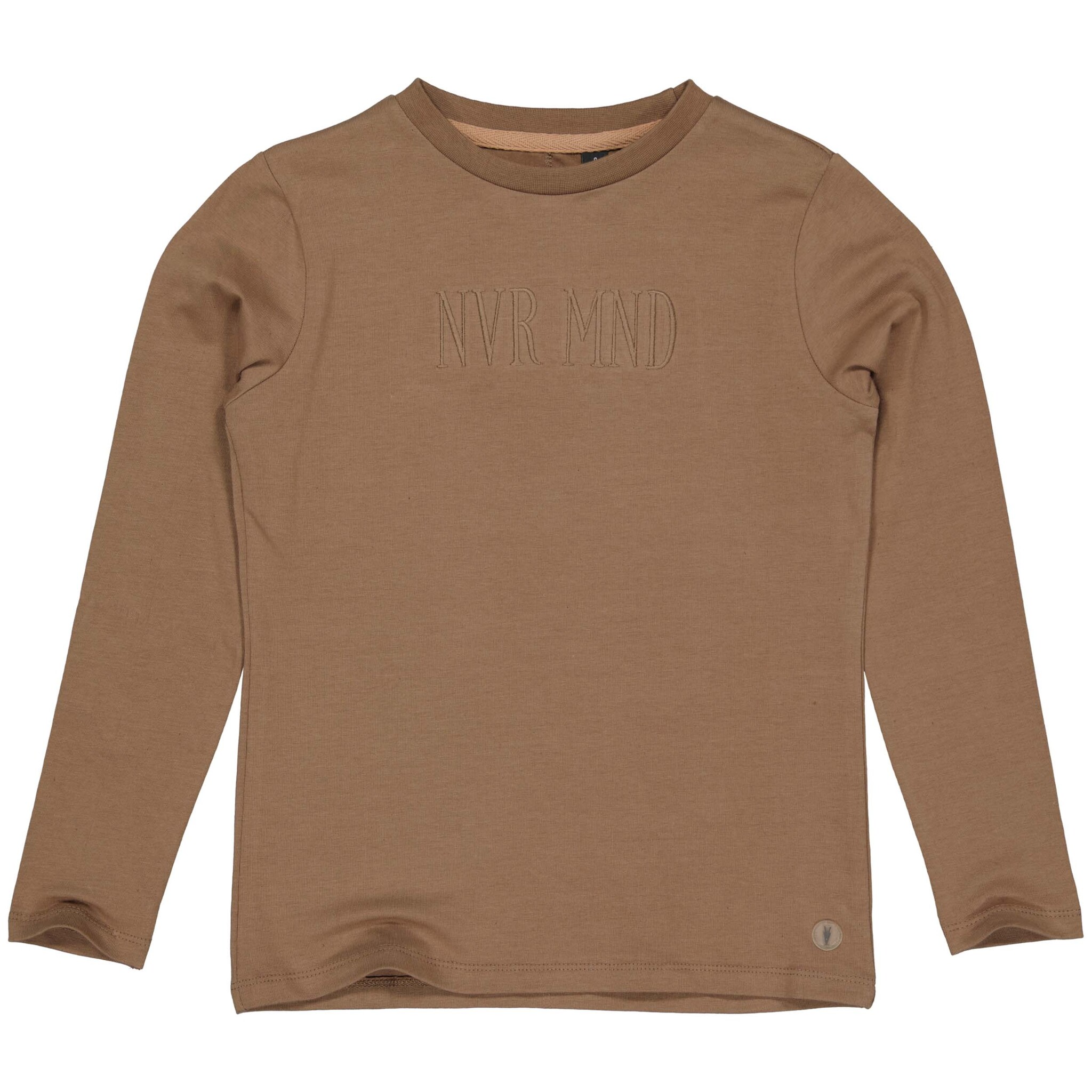 LEVV Meisjes shirt - Fieke - Bruin LEVV Meisjes shirt - Fieke - Bruin
