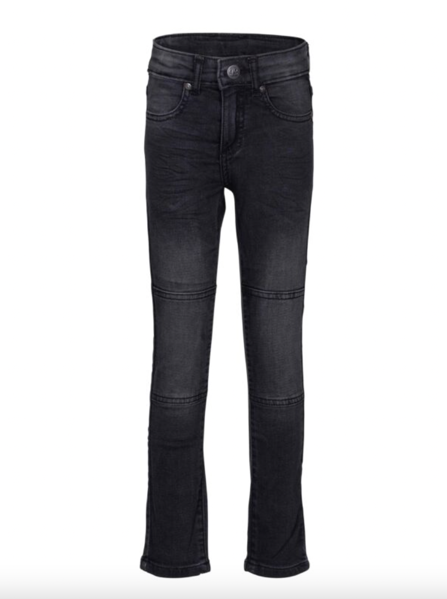 Jongens extra slim fit jogg jeans broek - Mia - Grijs