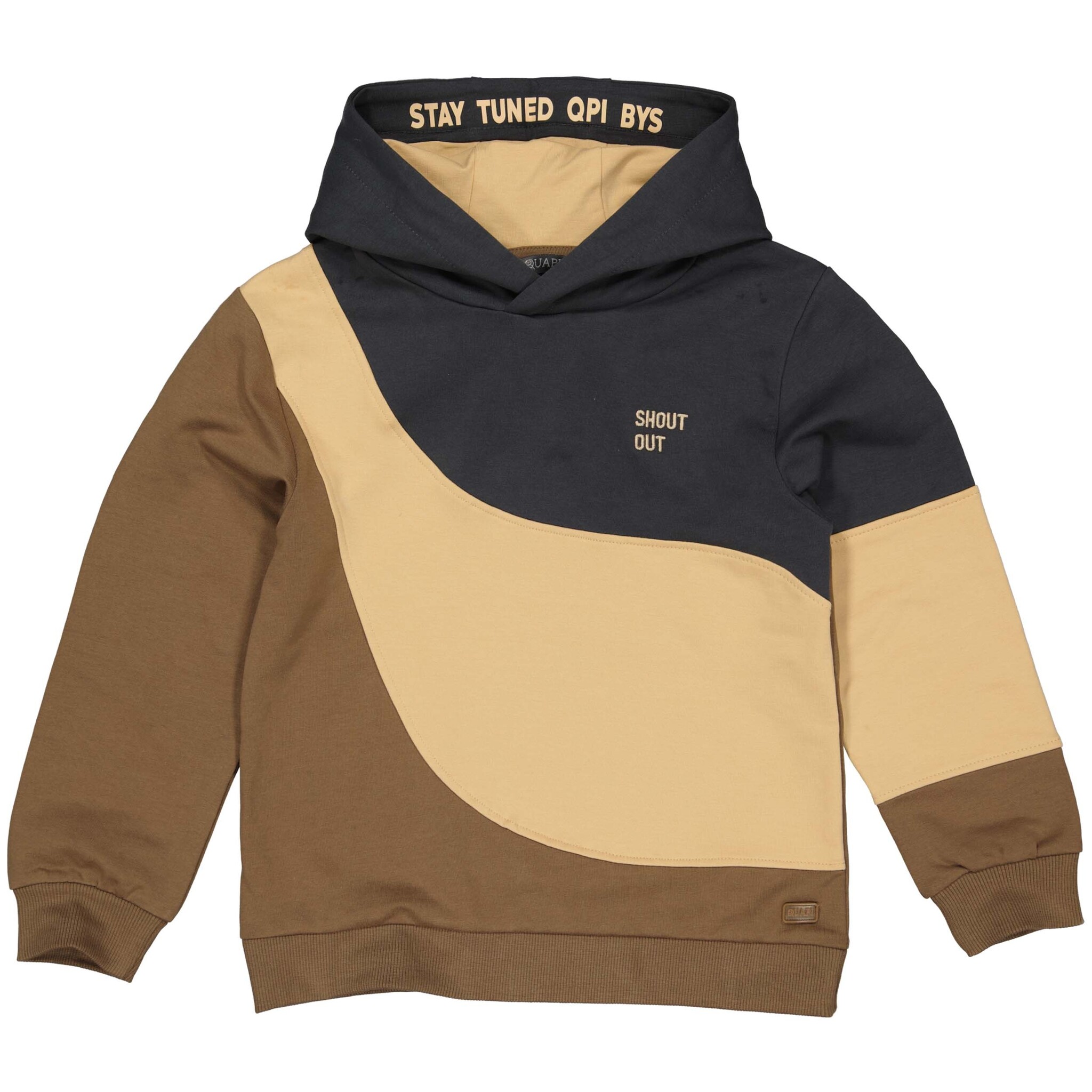 Quapi Jongens sweater - Akimw233 - Metaal grijs Quapi Jongens sweater - Akimw233 - Metaal grijs