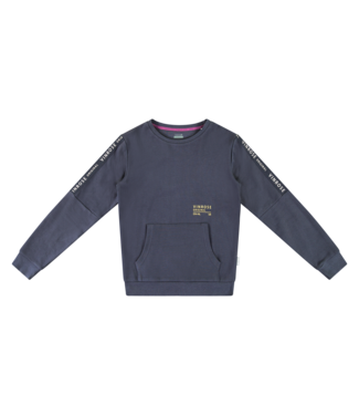 Vinrose Jongens sweater - Mood indigo blauw