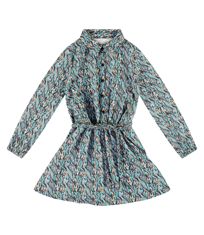 Vinrose Meisjes jurk - Wasabi