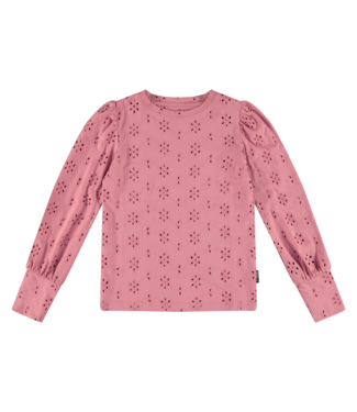 Vinrose Meisjes shirt - Dusty roze