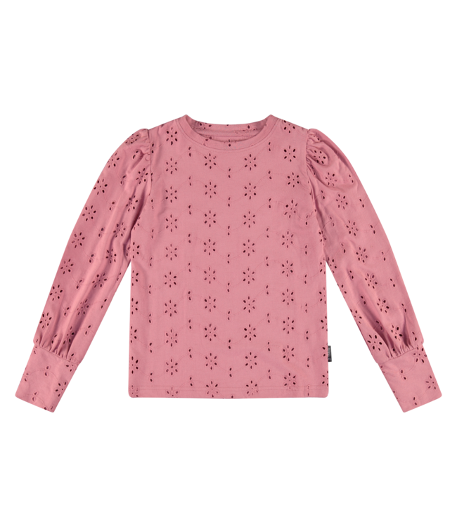 Vinrose Meisjes shirt - Dusty roze