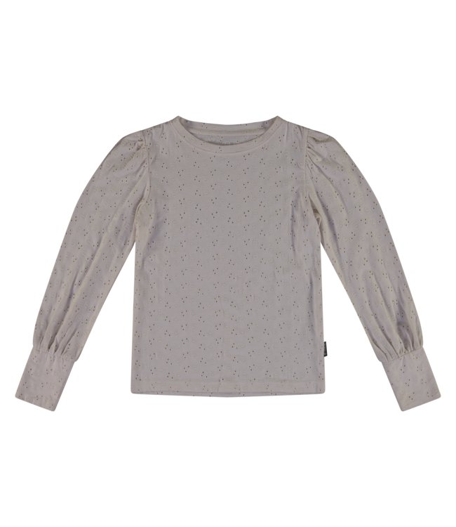 Vinrose Meisjes shirt - Egret