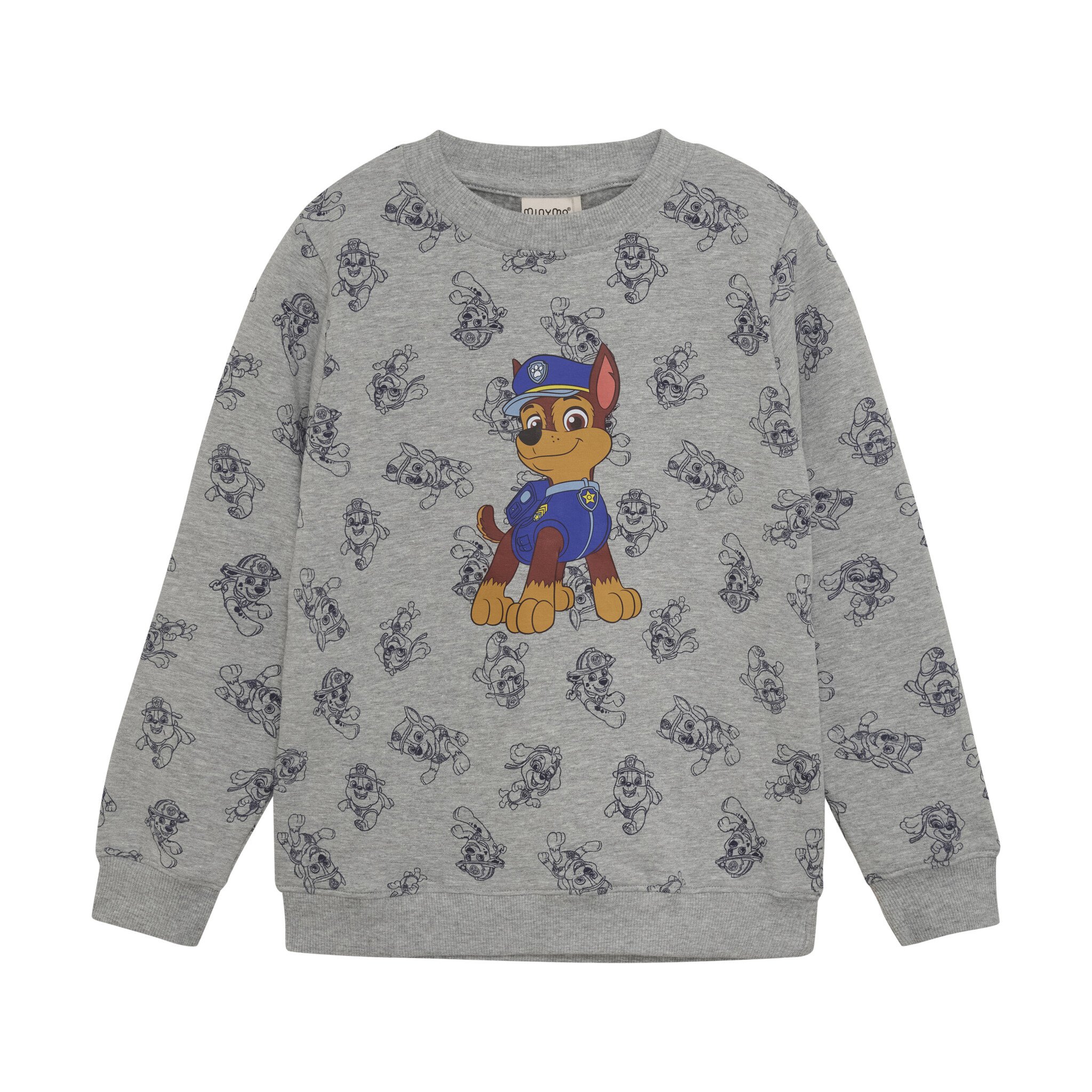 Jongens sweater Paw Patrol - Licht grijze melange